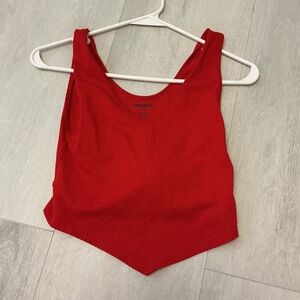 Trendy Red Tank Top for Women